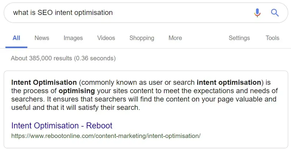 Featured image for Intent Optimisation - The Missing Part of Your Content Marketing Campaign?