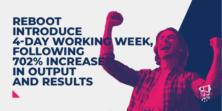 Reboot Introduce 4-Day Working Week Following 702% Increase In Results