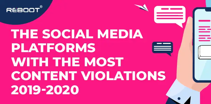 The Social Platforms With the Biggest Increase in Removed Content | 2019-2020 Feature Image