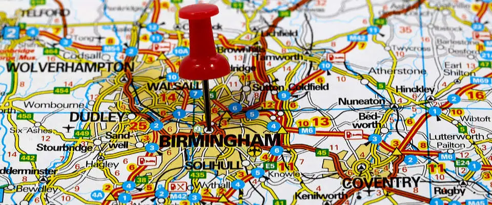 Birmingham Map