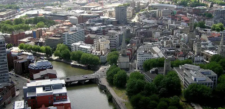 Bristol from the air