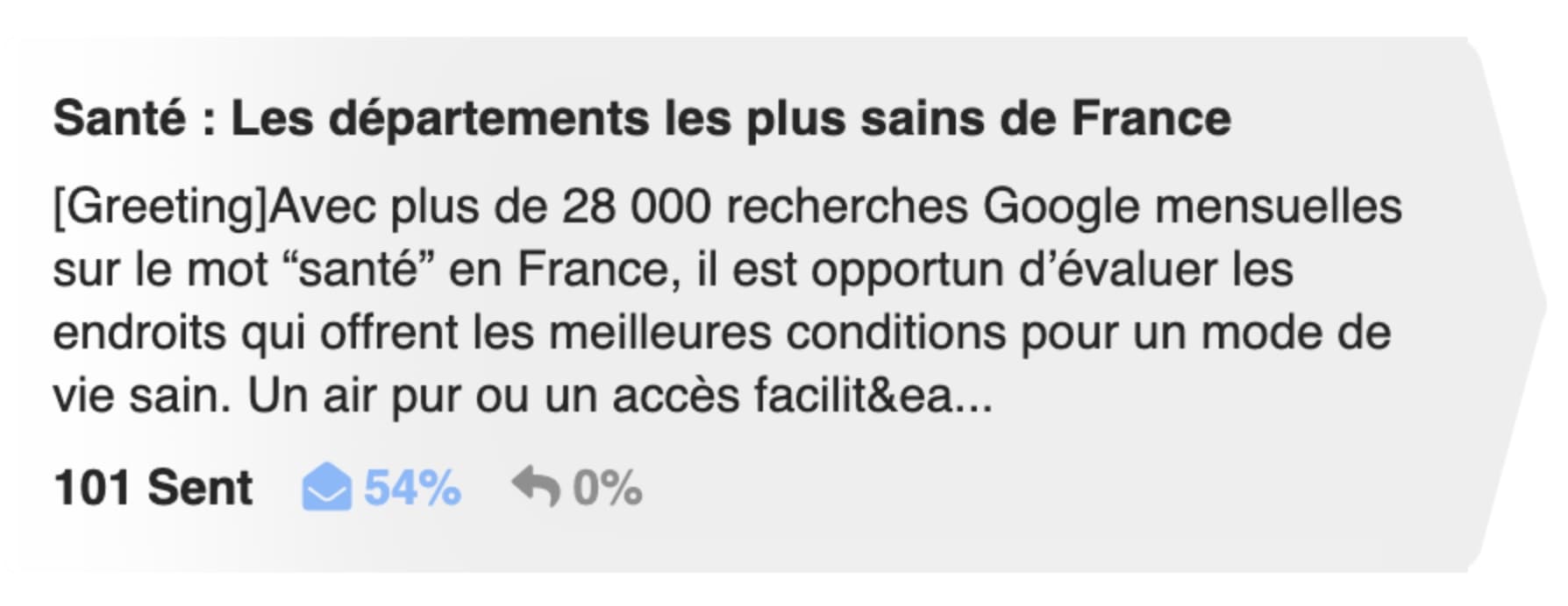 Email in French
