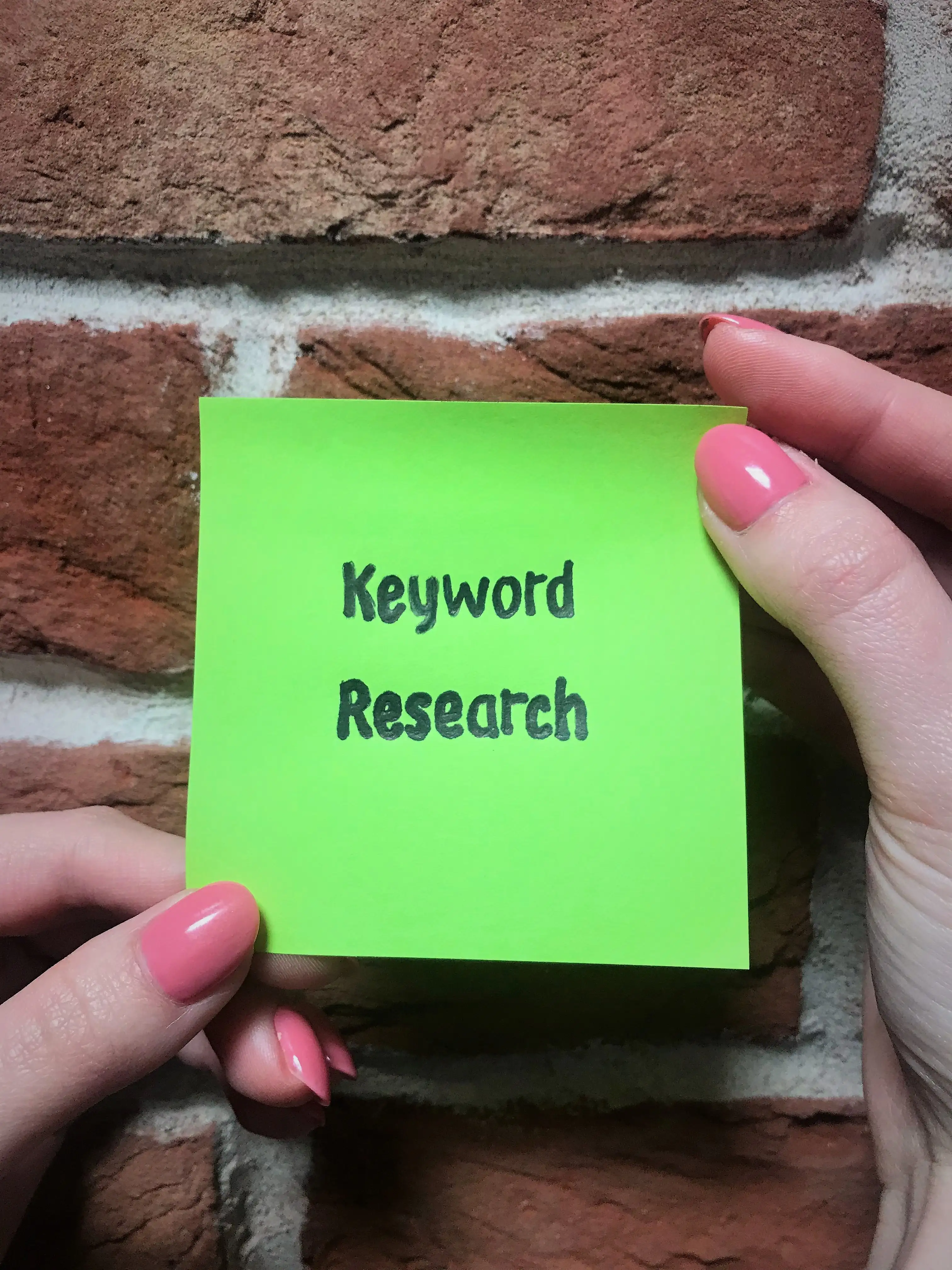 keyword research post it