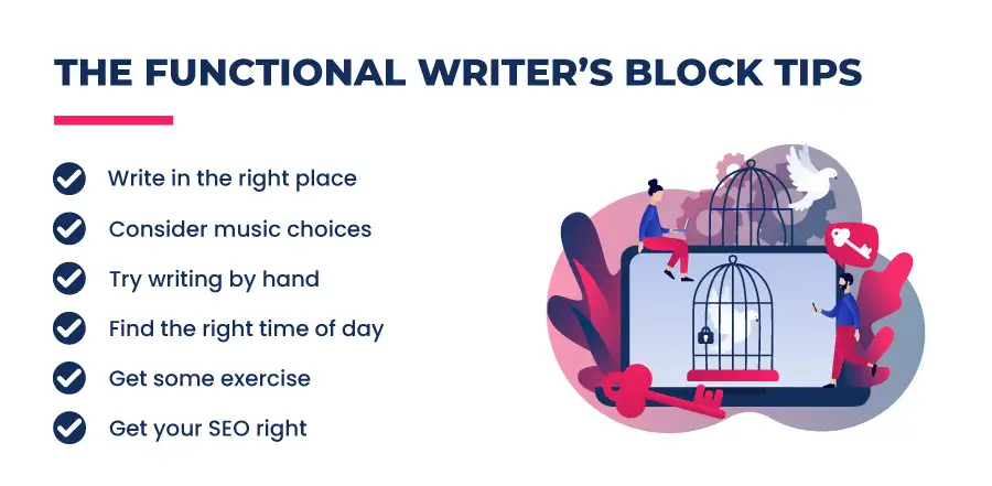 Functional Writer’s Block Tips