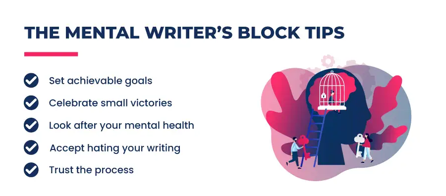 Mental Writer’s Block Tips