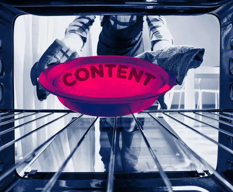 Fresh content graphic