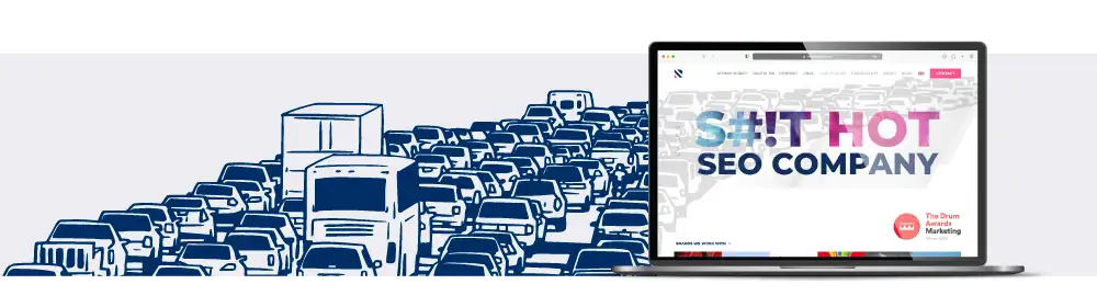 Image showing website traffic