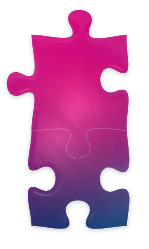 Image showing two puzzle pieces