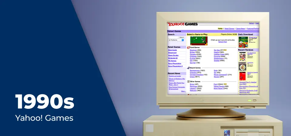 Yahoo Games in the 90s