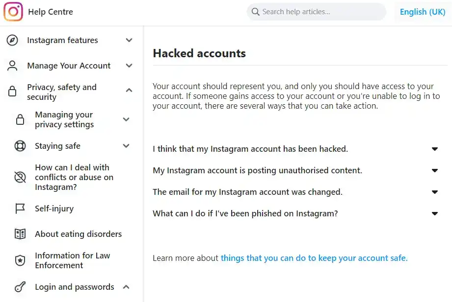 WHAT TO DO IF YOUR INSTAGRAM ACCOUNT HAS BEEN HACKED