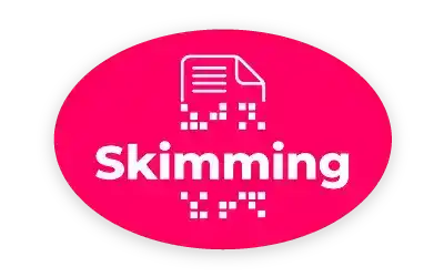 Skim reading icon